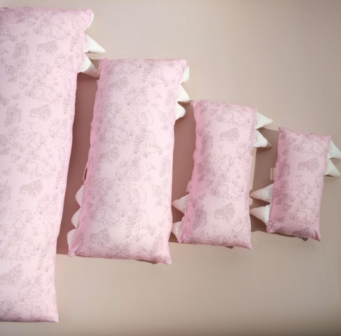 Forest pink bolster