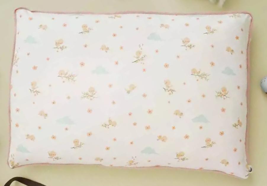 Spring bird pillow