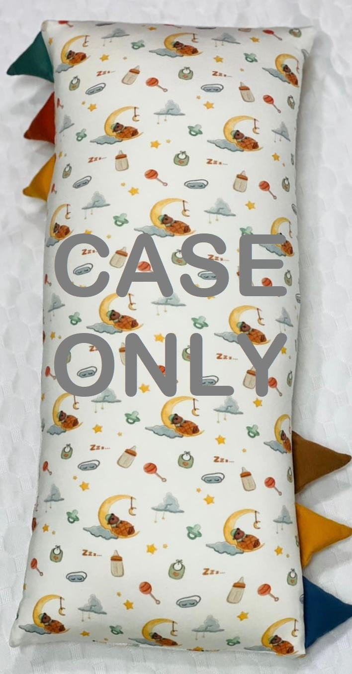 Bedtime white bolster