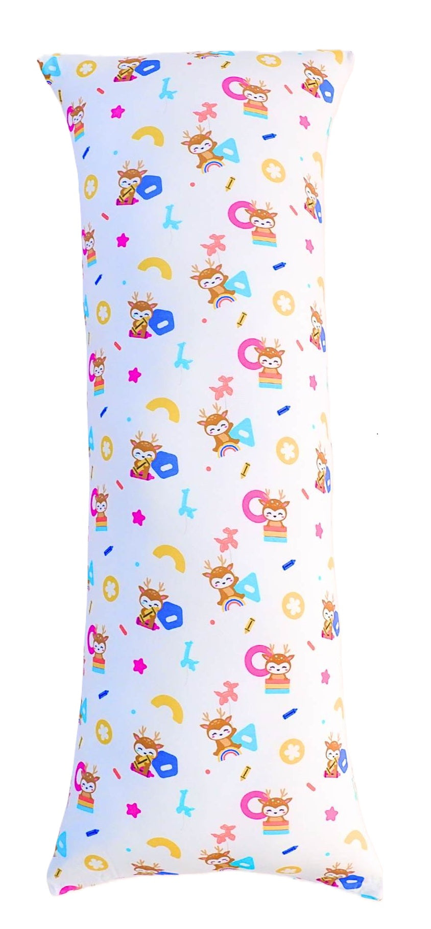 Colorful deer bolster