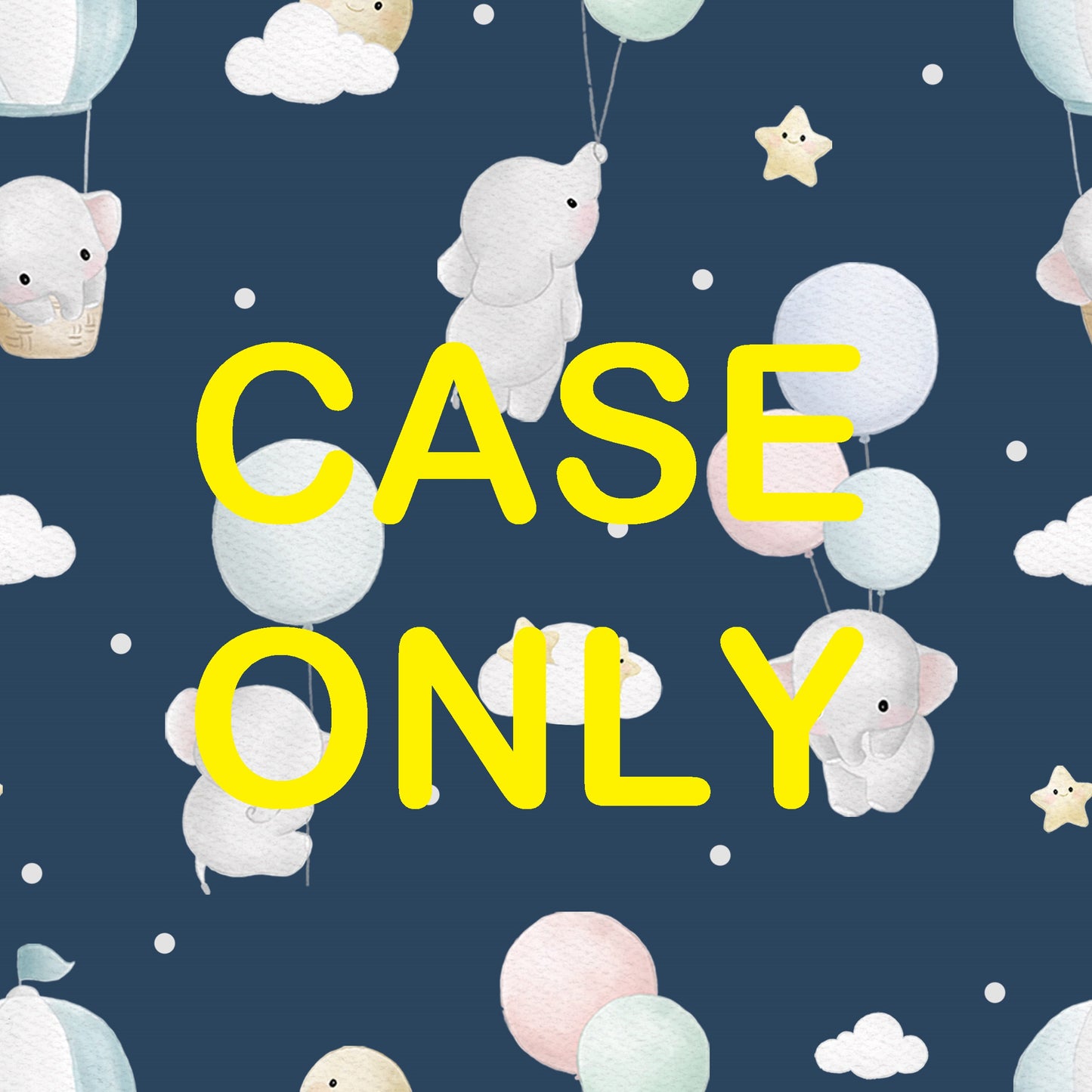 Elephant balloon pillow