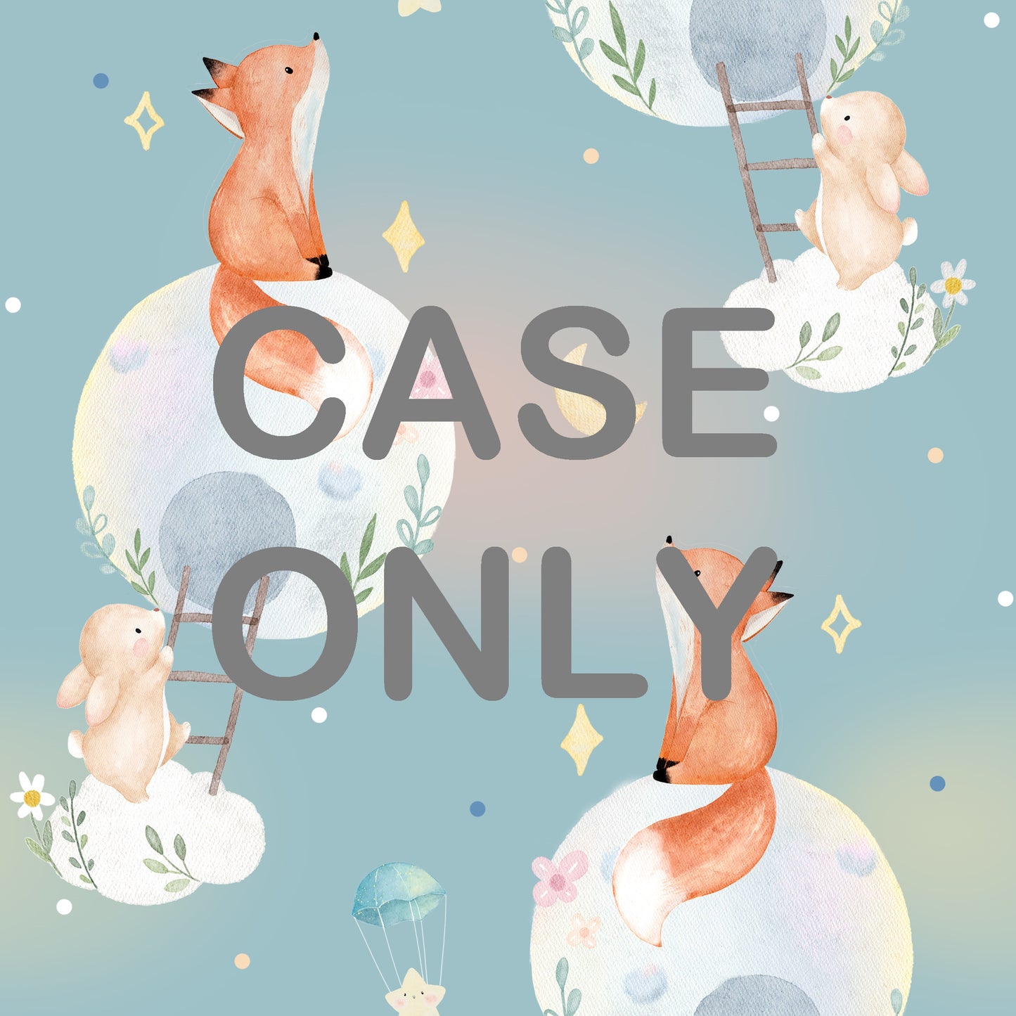 fox & rabbit moon bolster