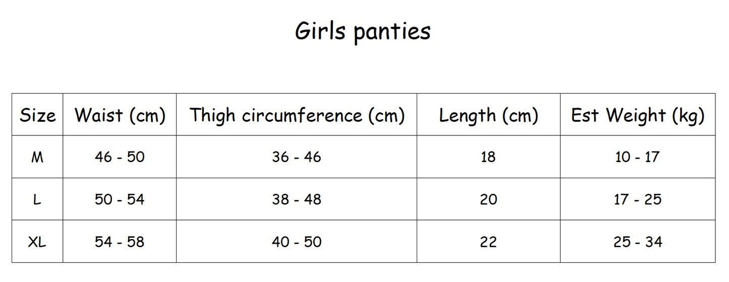 Girls brief