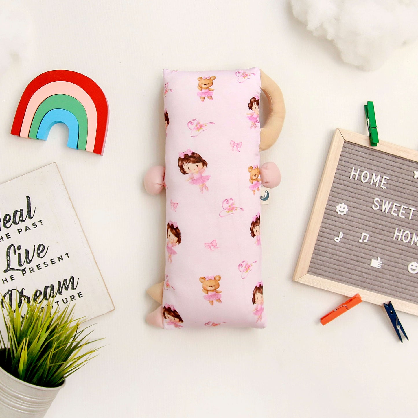Ballerina bear bolster