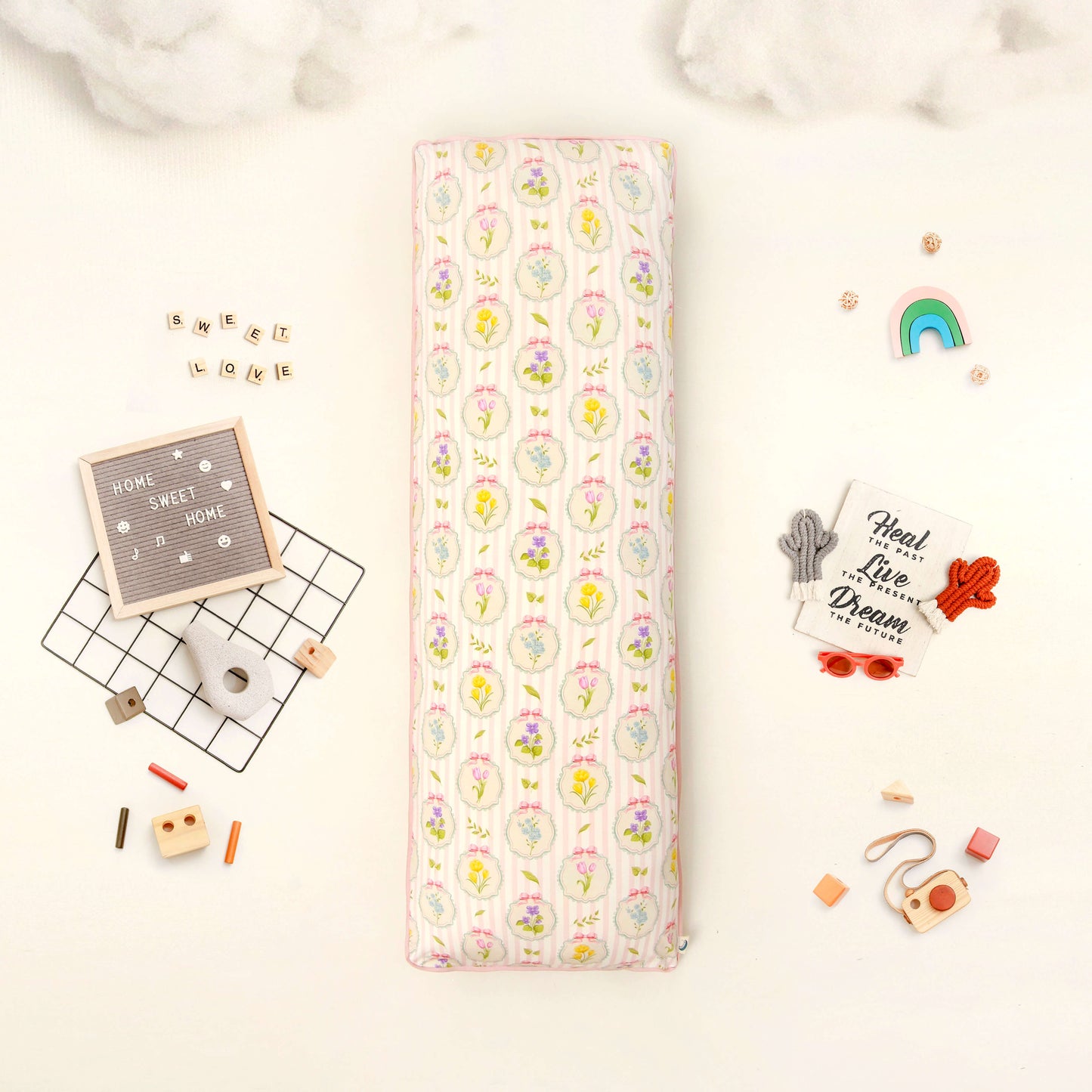 Summer flower bolster