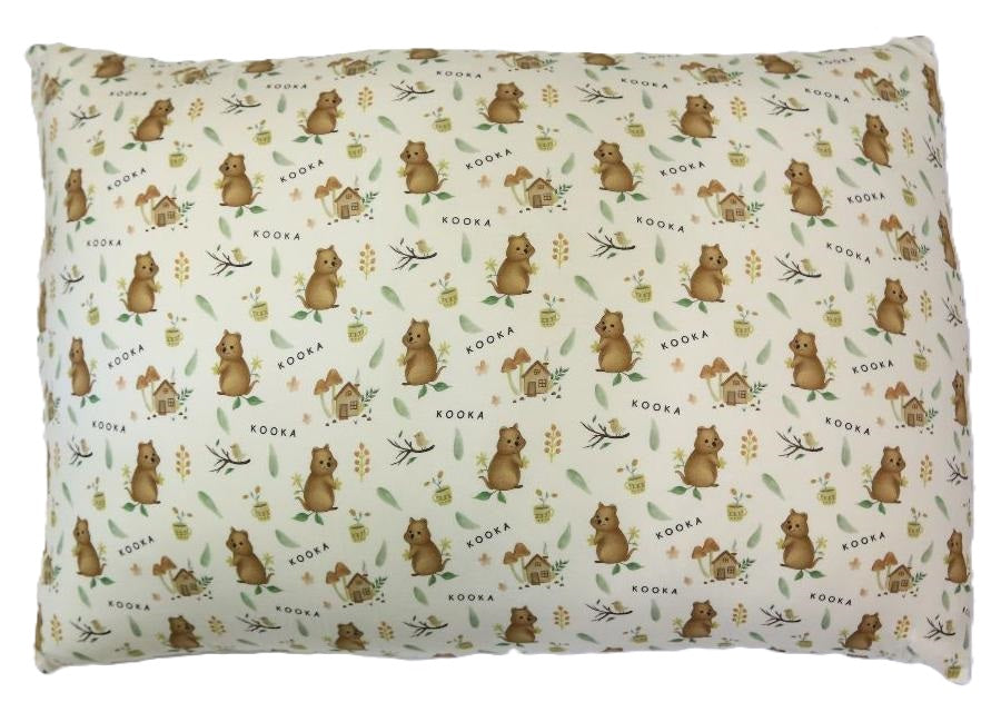 Wonderland cream pillow