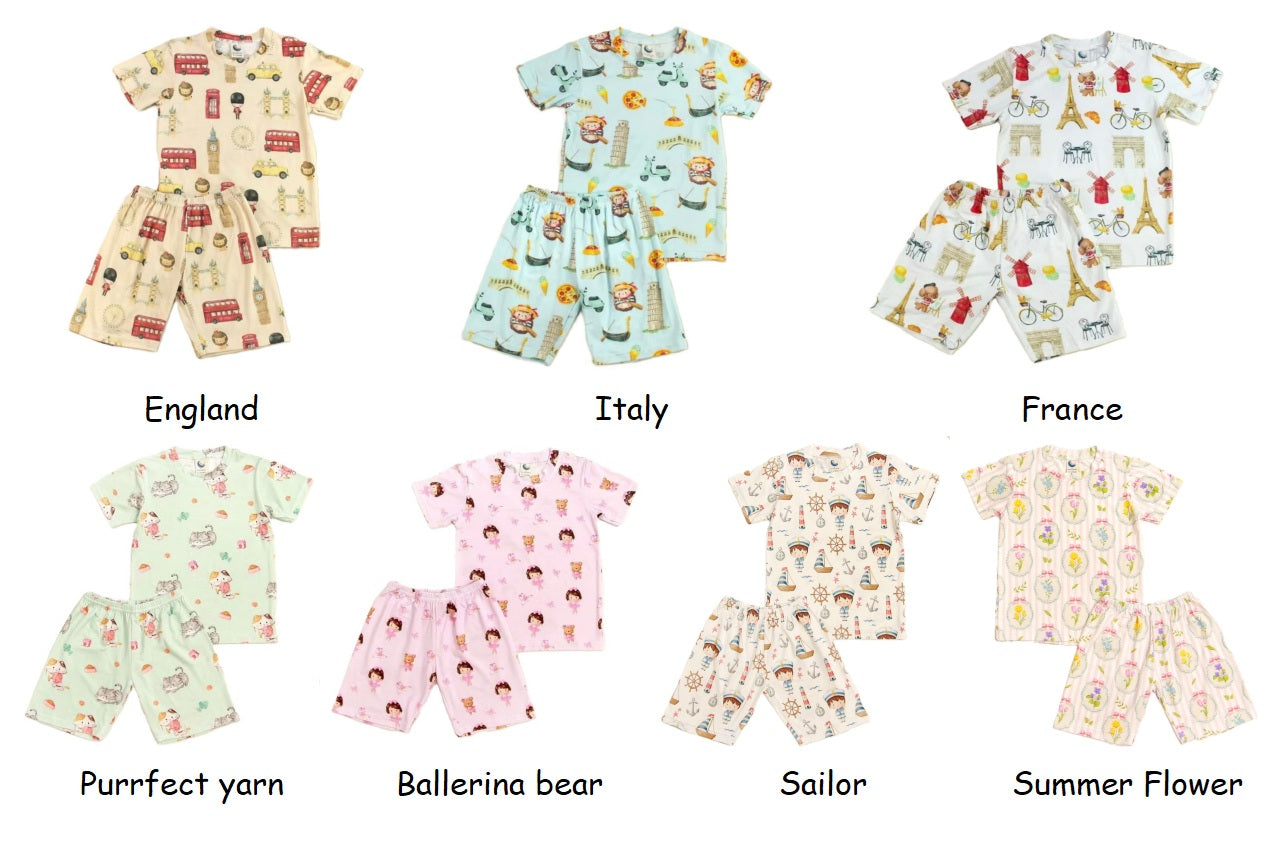 Short sleeve short pants