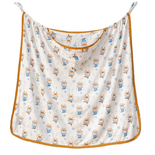 Ski deer multipurpose blanket