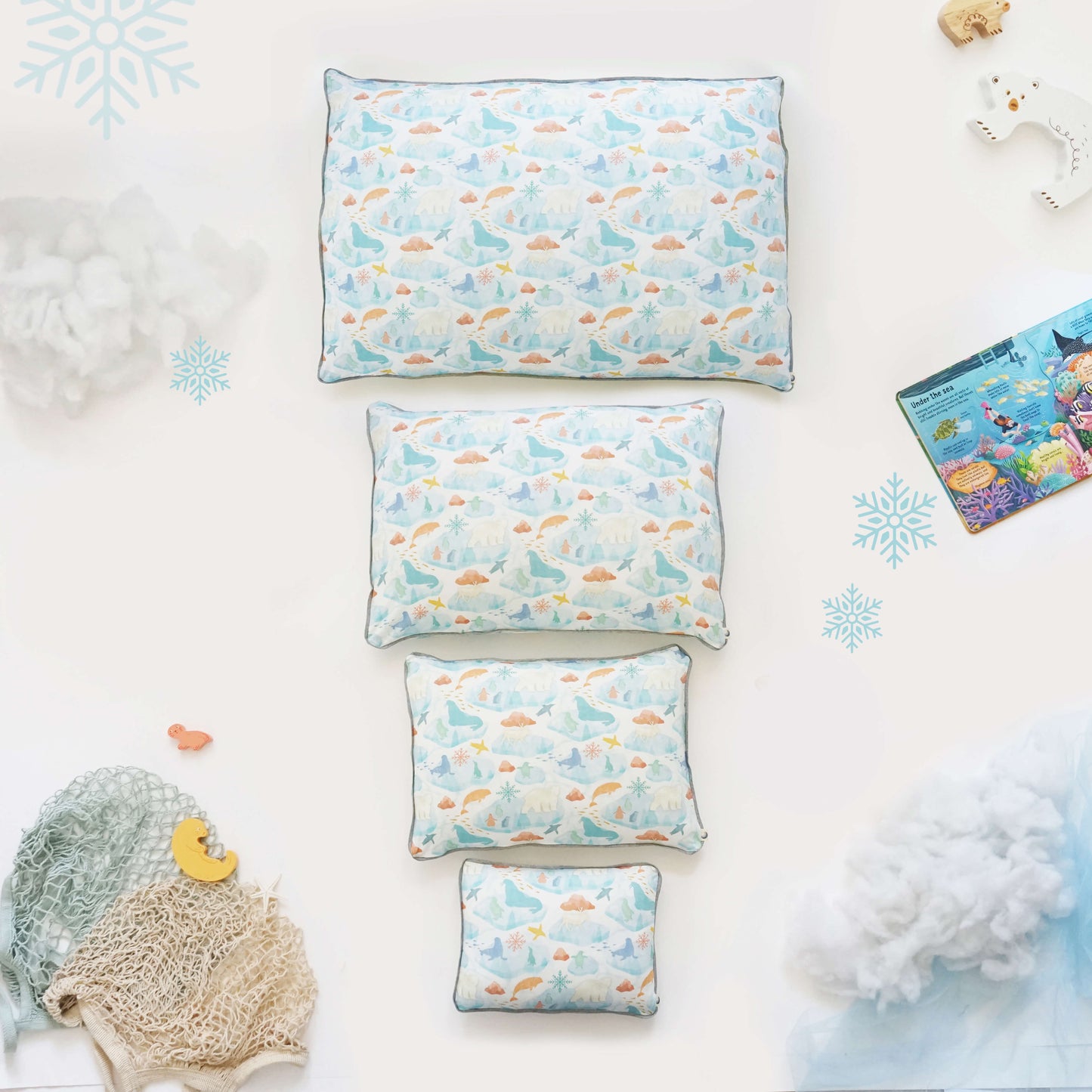 Arctic Friends pillow