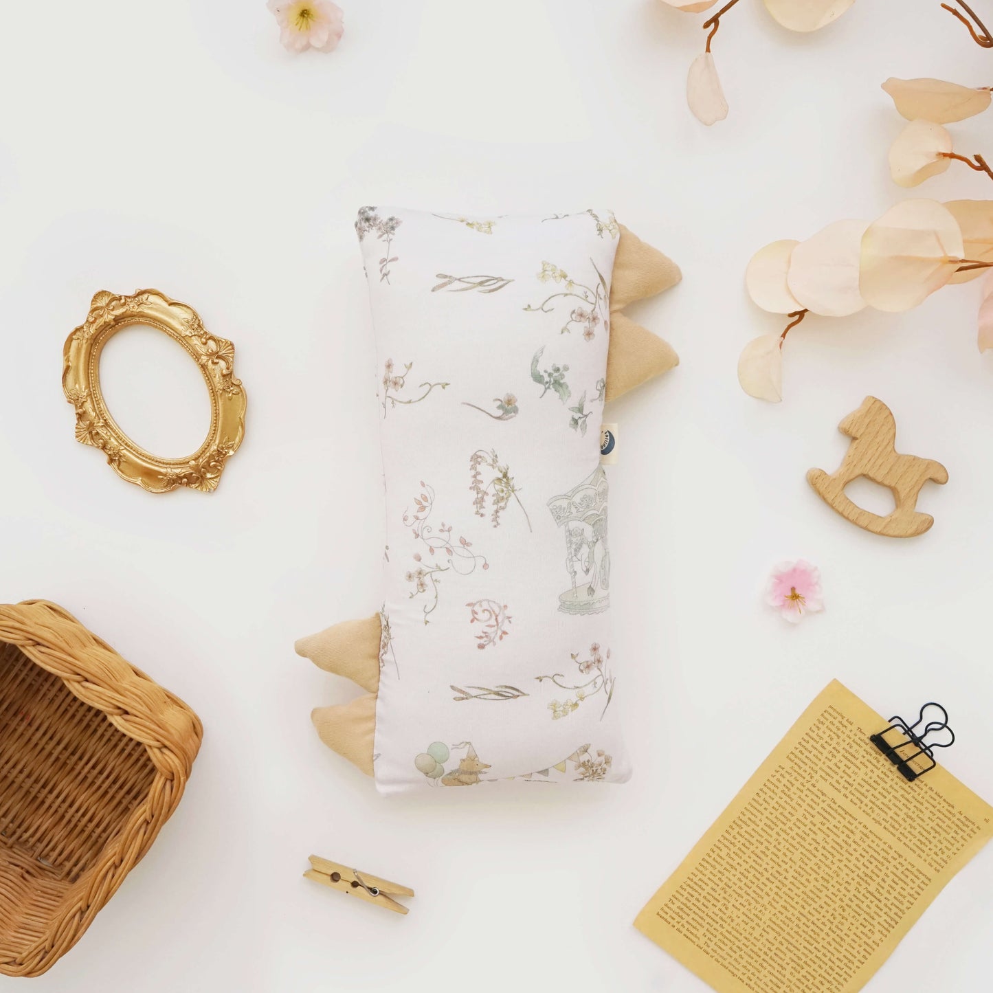 Carousel lilac bolster
