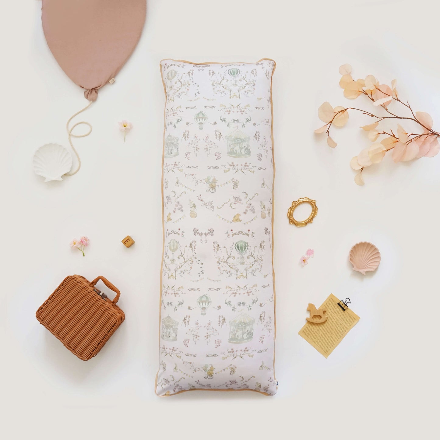 Carousel lilac bolster