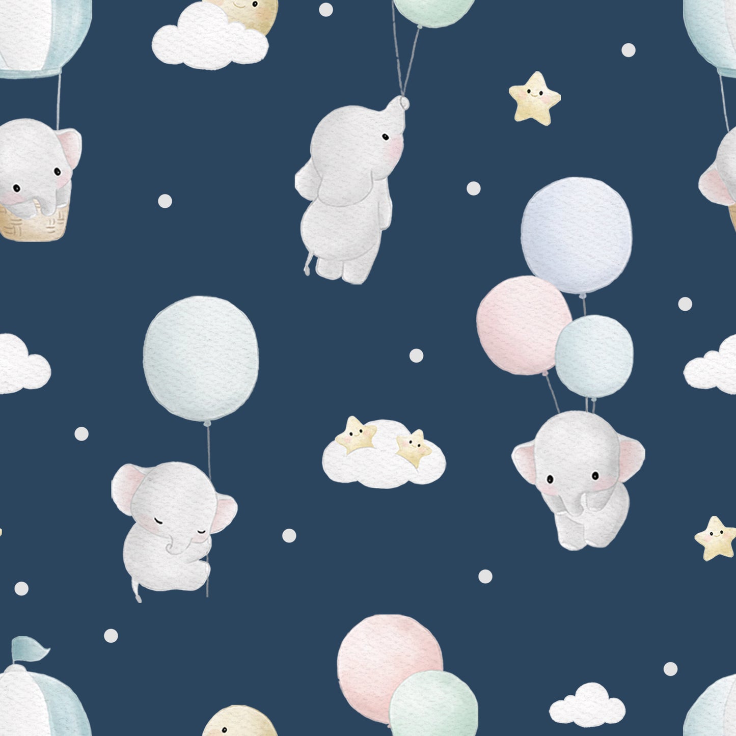 Elephant balloon blanket