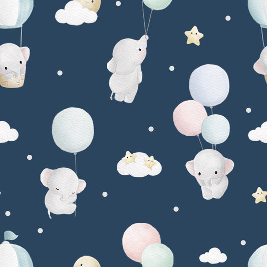 Elephant balloon blanket