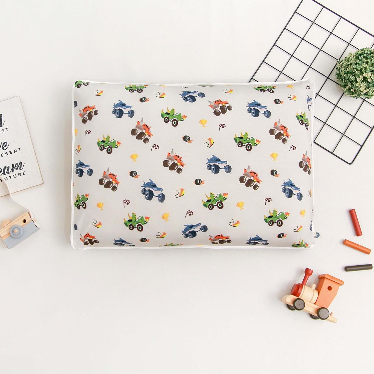 Monster truck pillow