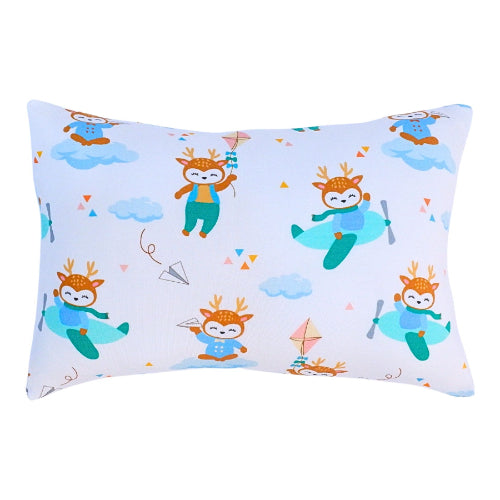 Playful deer pillow