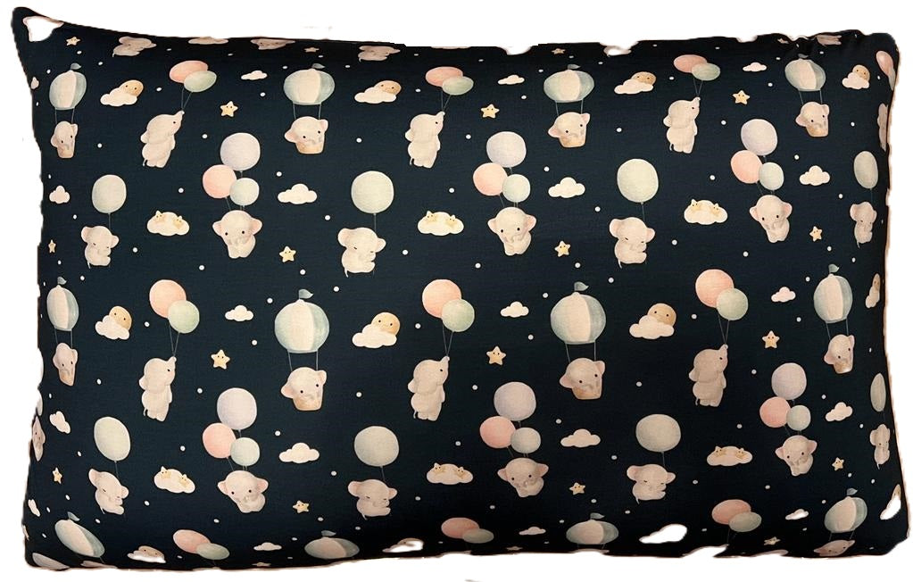 Elephant balloon pillow