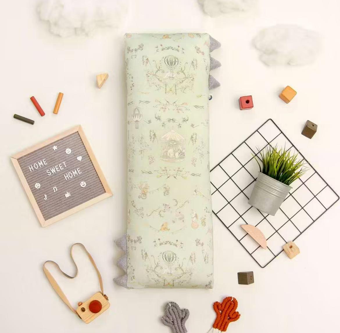 Carousel green bolster