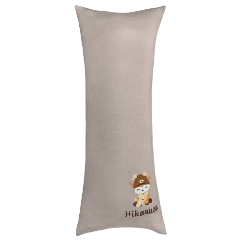 Gray summer deer bolster