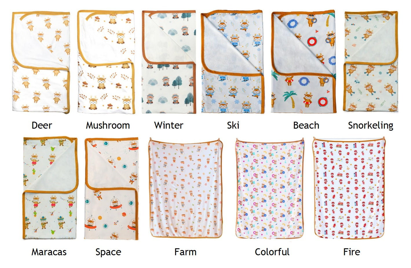 Ski deer blanket (Copy)