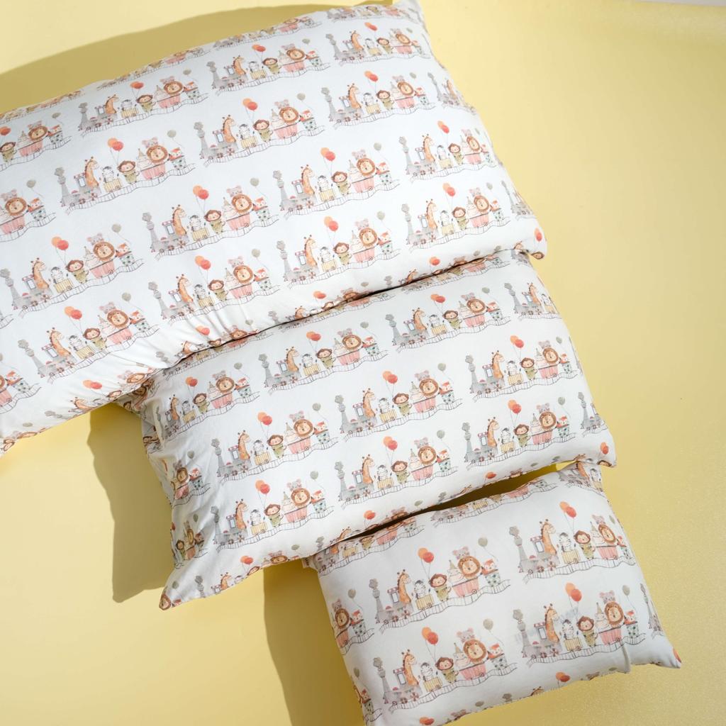 Animal train pillow