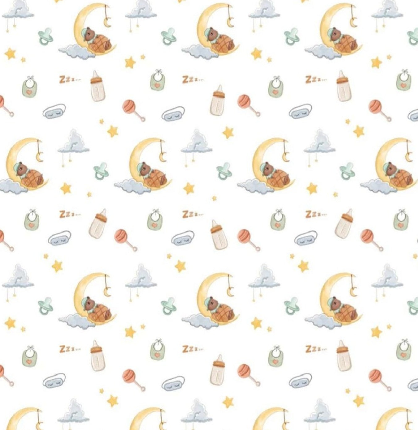 Bedtime white pillow