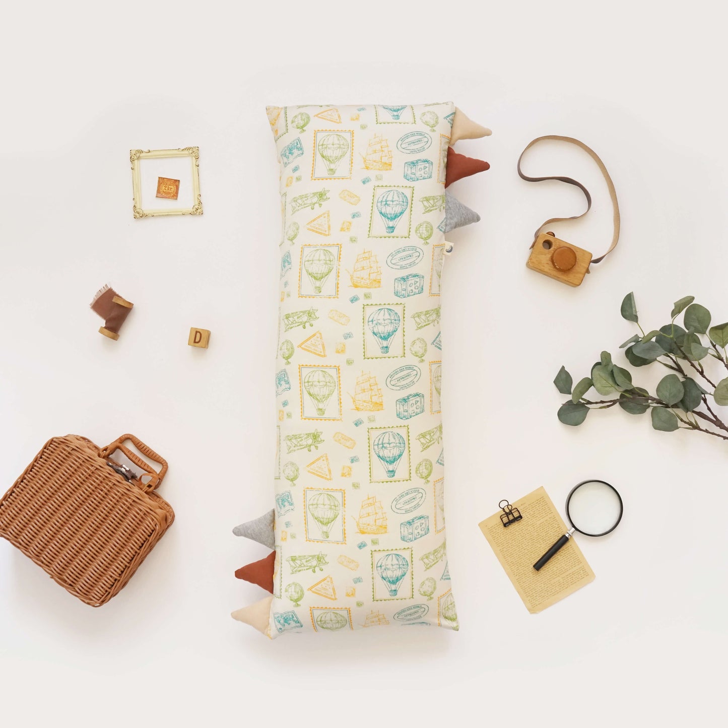 Vintage travel bolster