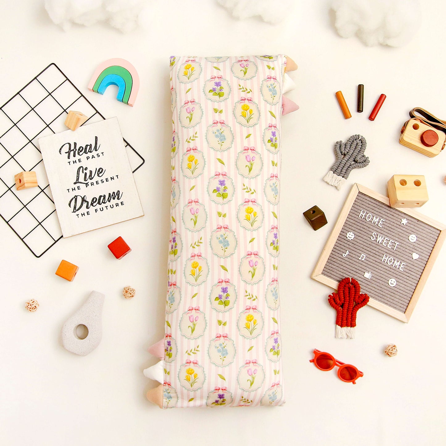 Summer flower bolster