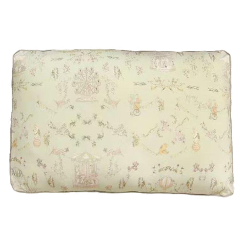 Carousel green pillow