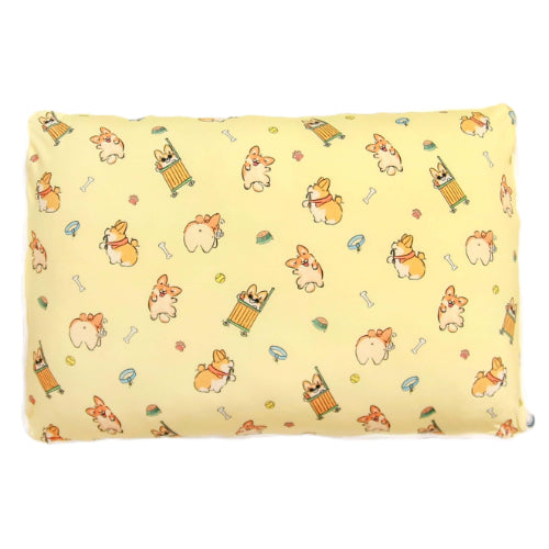 Corgi day out pillow