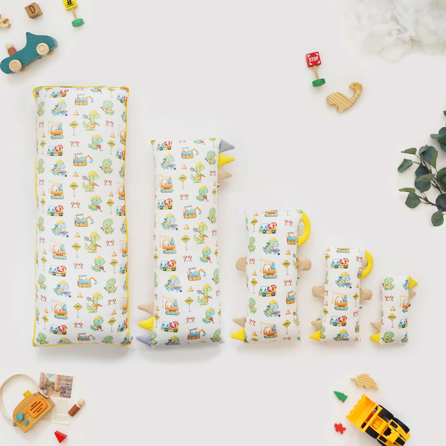 Dino builder bolster