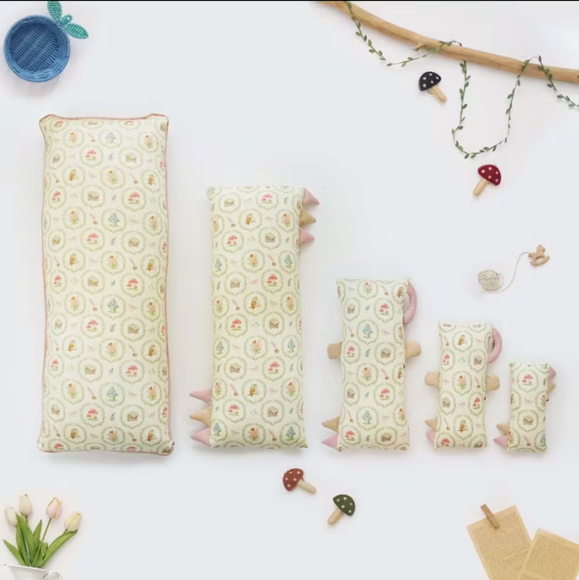 Enchanted garden bolster