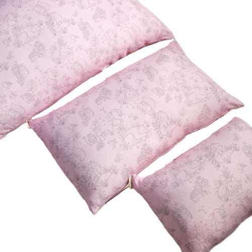 Forest pink pillow