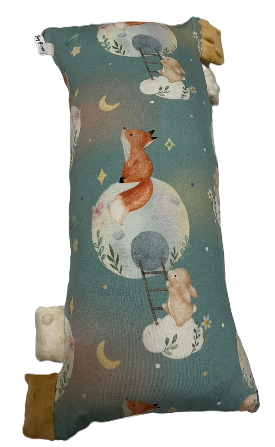 fox & rabbit moon bolster