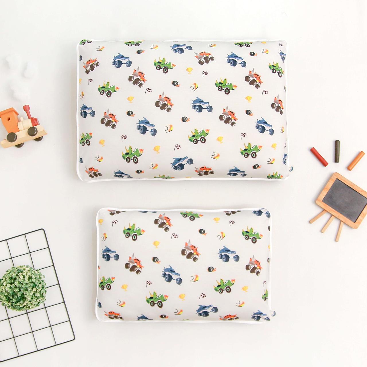 Monster truck pillow