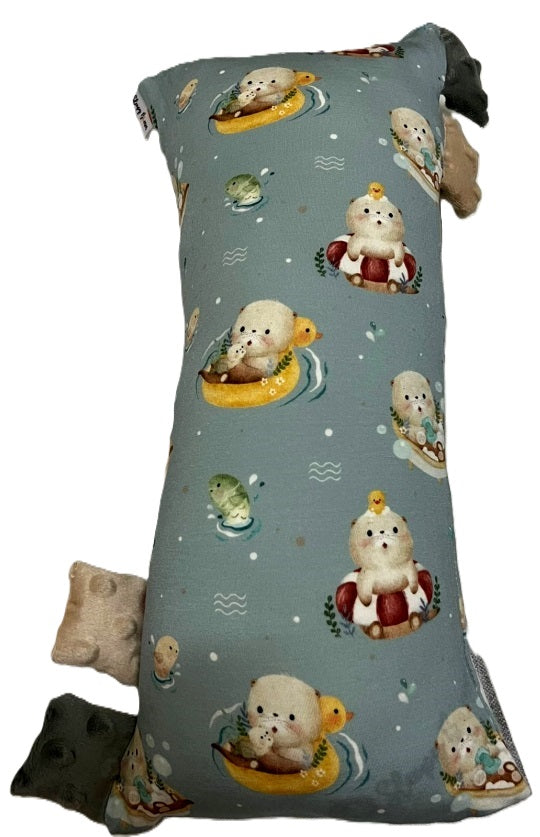 swimming otter bolster