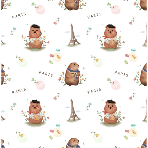 Paris pillow
