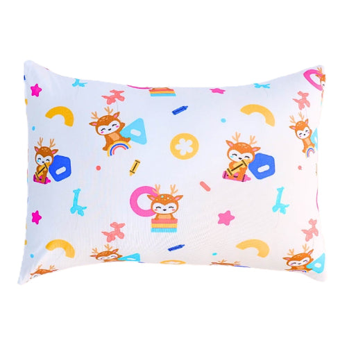 Colorful deer pillow