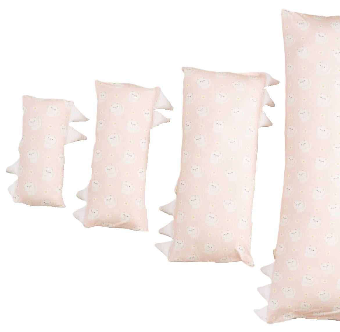 Pink cat bolster