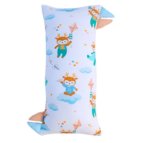 Playful deer bolster