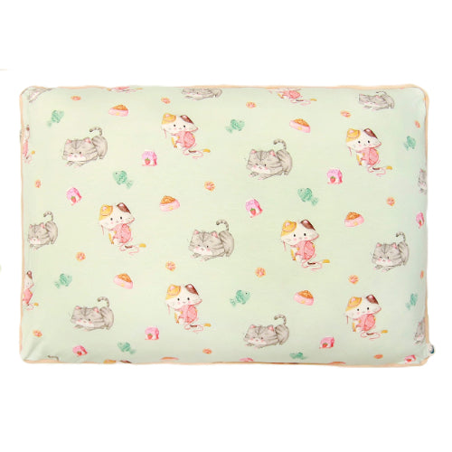 Purrfect yarn pillow