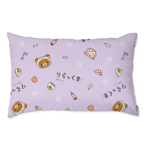 Sea purple pillow