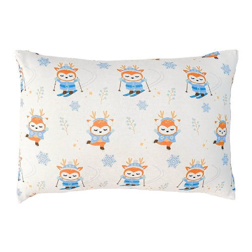Ski deer pillow