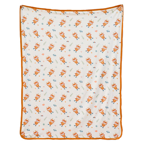 Snorkling deer blanket