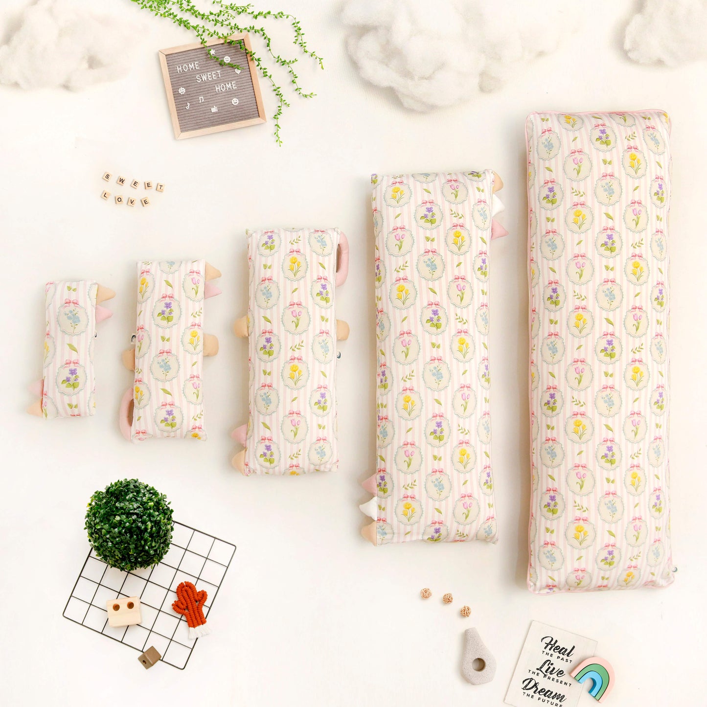 Summer flower bolster