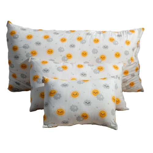 Sun cloud pillow