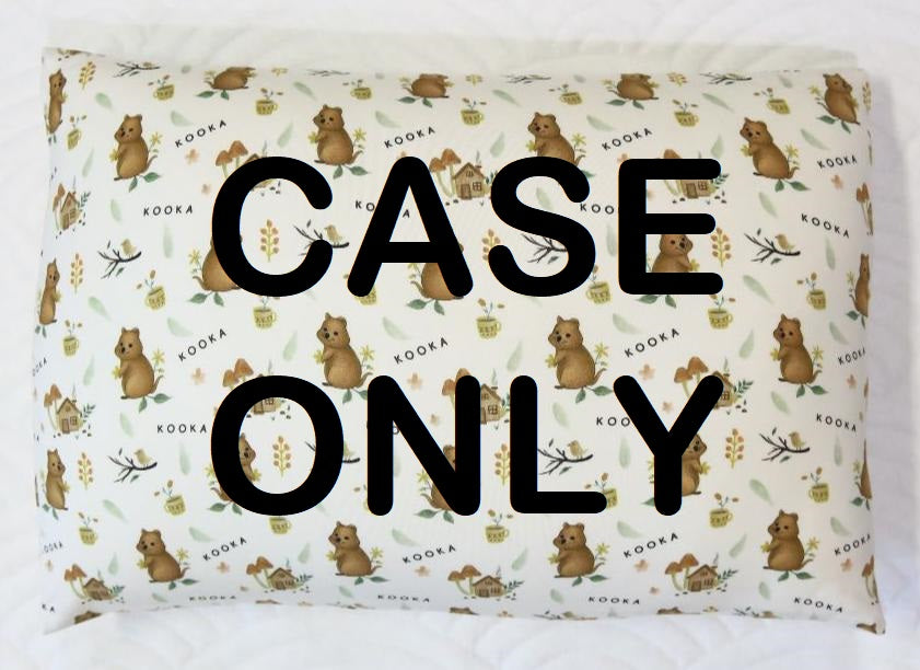 Wonderland white pillow